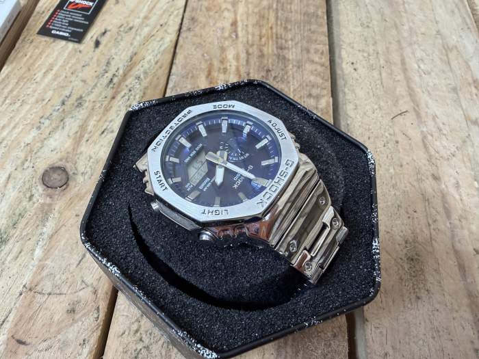 RELOJ G-SHOCK METALICO AZUL