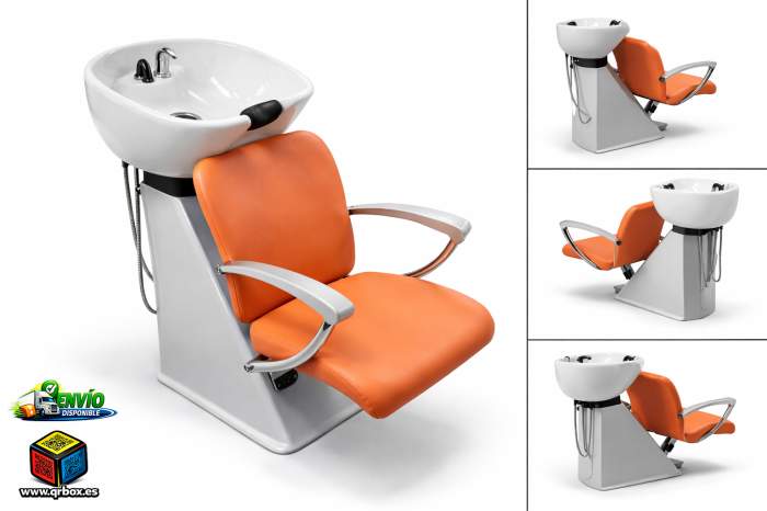 LAVACABEZAS OK4301 NARANJA - QrBox.es
