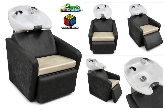 LAVACABEZAS NESS BEIGE/NEGRO AGUAS - QrBox.es