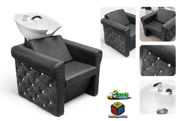 LAVACABEZAS RETROLUX NEGRO AGUAS - QrBox.es
