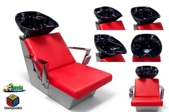 LAVACABEZAS ELECTRICO ATENEA ROJO S/R - QrBox.es