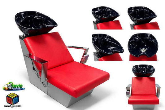LAVACABEZAS ELECTRICO ATENEA ROJO S/R - QrBox.es