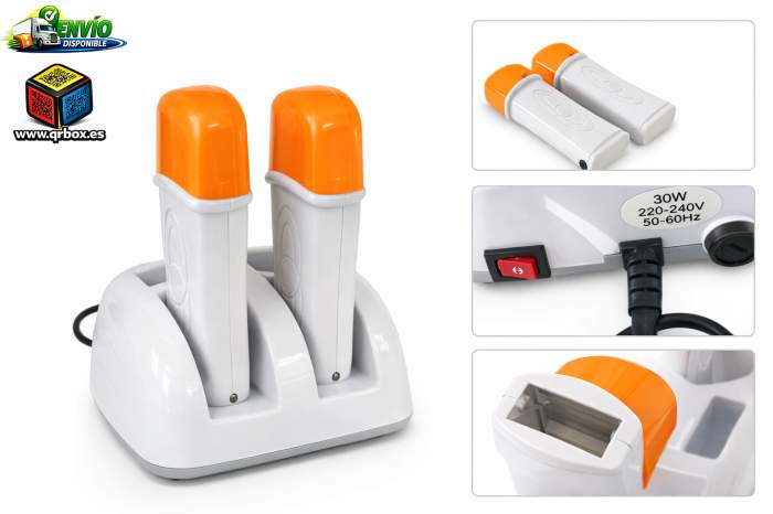 CALENTADOR DOBLE CERA TIBIA ZD-M22 - QrBox.es