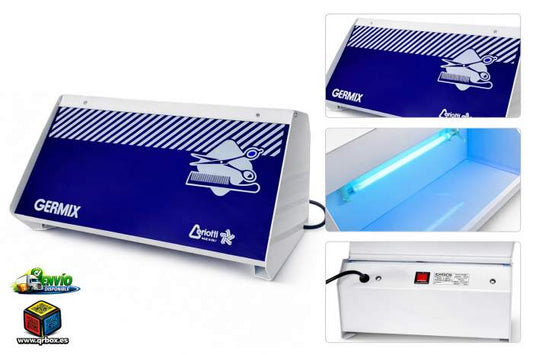 ESTERILIZADOR UV GERMIX 8W - QrBox.es