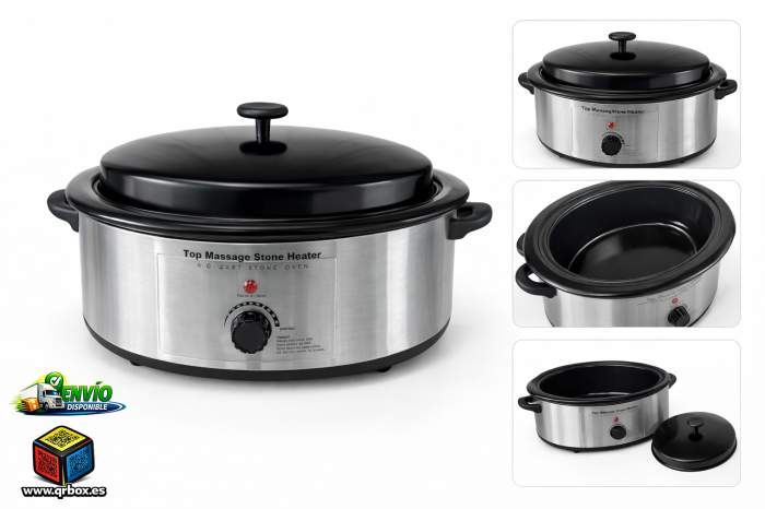 CALENTADOR DE PIEDRAS PROFESIONAL ML-402 - QrBox.es