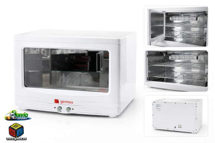 ESTERILIZADOR 28L UV PROFESIONAL - QrBox.es