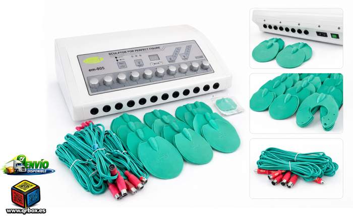 ELECTROESTIMULADOR MUSCULAR F-905 - QrBox.es