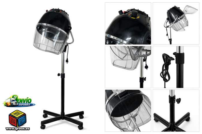 SECADOR DE CASCO AF-606 CON RUEDAS - QrBox.es