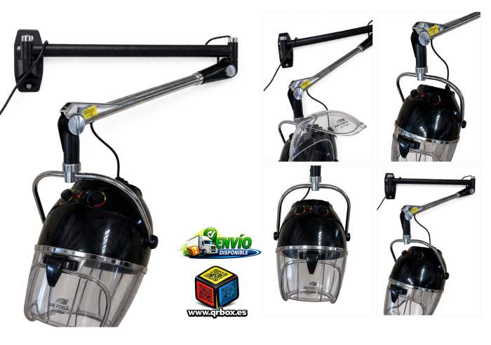 SECADOR DE CASCO AF-606H AEREO 900W - QrBox.es