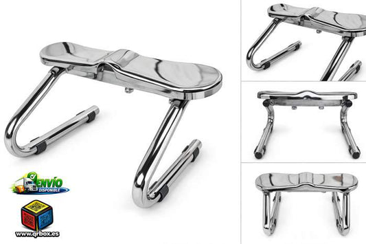 REPOSAPIES CROMADO - QrBox.es