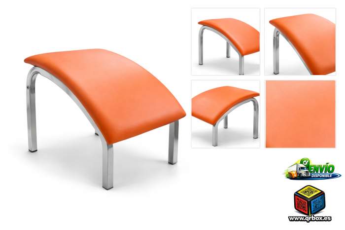 TABURETE REPOX NARANJA - QrBox.es