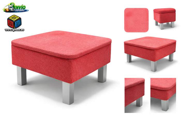 TABURETE LARS ROJO