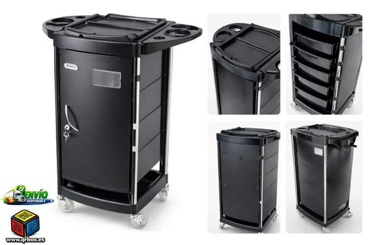 CARRITO AUXILIAR DE PELUQUERIA DL-T619 - QrBox.es