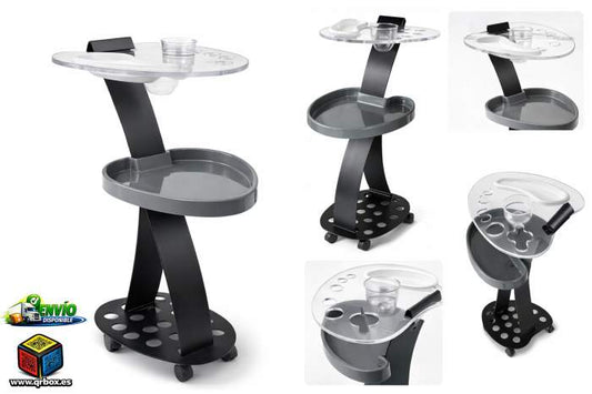 CARRITO DE PELUQUERIA AUXILIAR GAUDI - QrBox.es