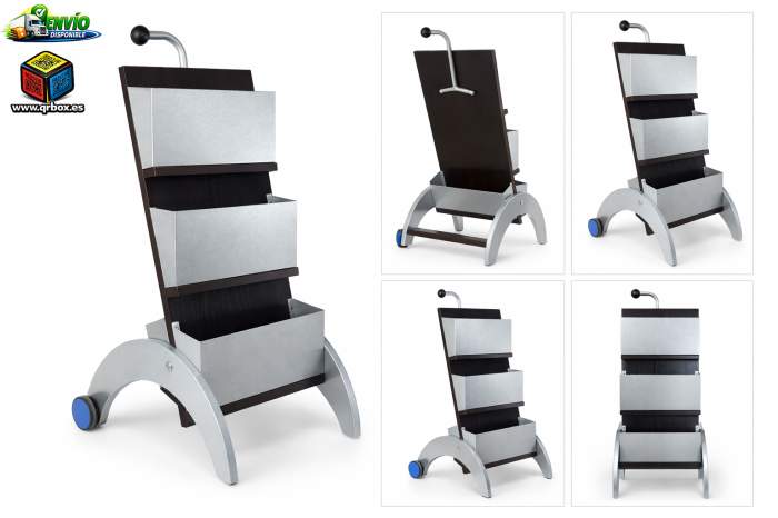 REVISTERO WENGUE CON RUEDAS L05 - QrBox.es