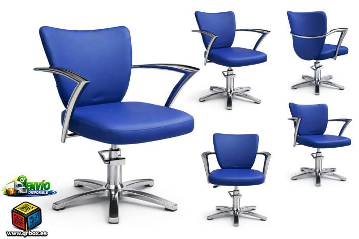 SILLON COMPLETO SUNNY 138 AZUL + PIE ESTRELLA - QrBox.es