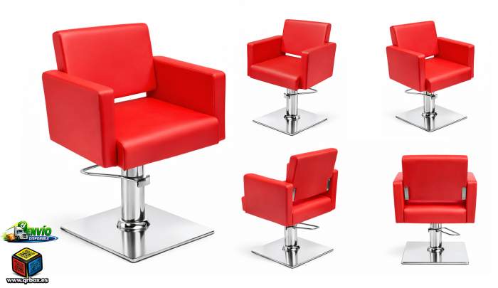 SILLON COMPLETO KUARE ROJO - QrBox.es
