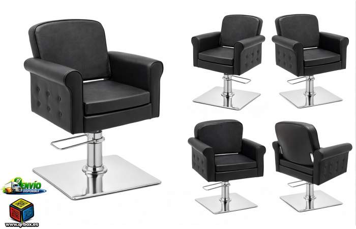 SILLON COMPLETO MAX NEGRO - QrBox.es