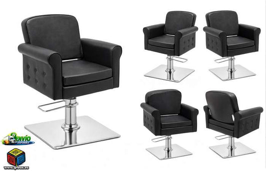 SILLON COMPLETO MAX NEGRO - QrBox.es