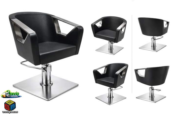 SILLON COMPLETO DASHA NEGRO - QrBox.es