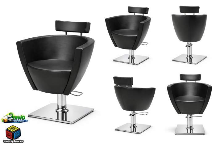 SILLON COMPLETO MAREN NEGRO - QrBox.es