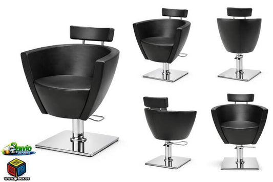 SILLON COMPLETO MAREN NEGRO - QrBox.es