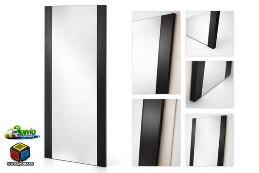 ESPEJO BORDE NEGRO REF.46