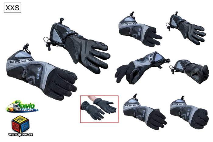 Guantes T-XXS Gx-10 Termicos Impermeables