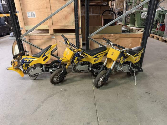 LOTE 3 PITBIKES PARA PROYECTO