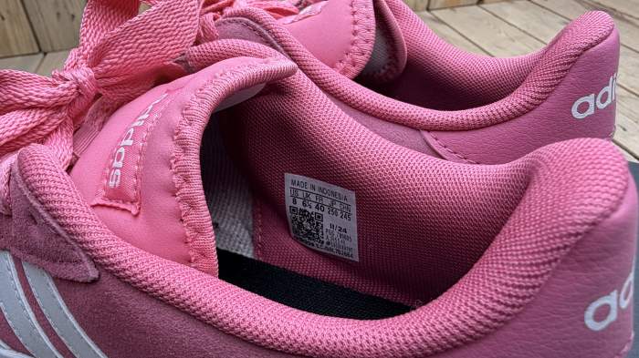 BAMBAS ADIDAS GRAND COURT BASE ROSAS TALLA 40 - QrBox.es