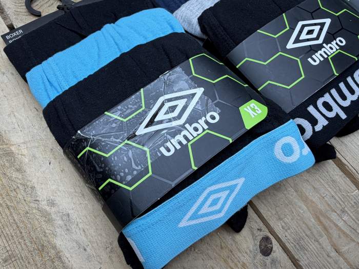 9 BOXERS UMBRO XXL ALGODON - QrBox.es