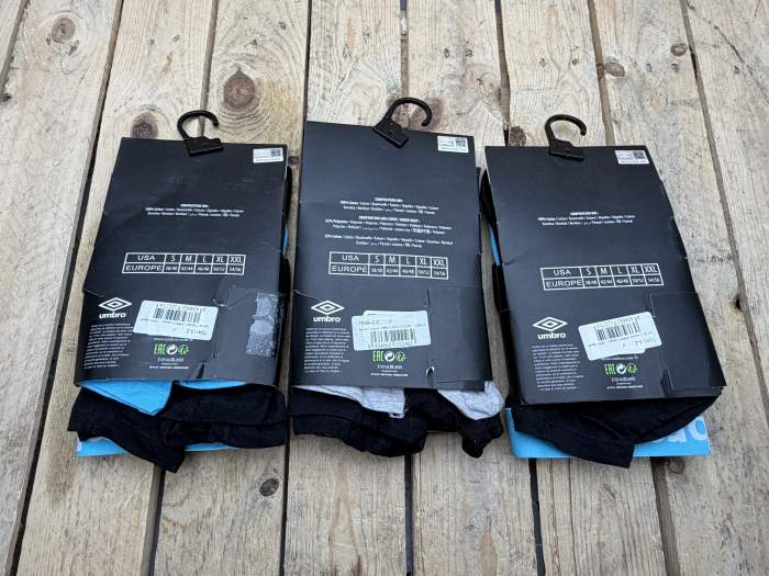 9 BOXERS UMBRO XXL ALGODON - QrBox.es