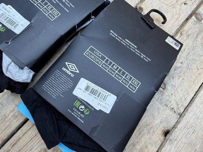 9 BOXERS UMBRO XXL ALGODON - QrBox.es