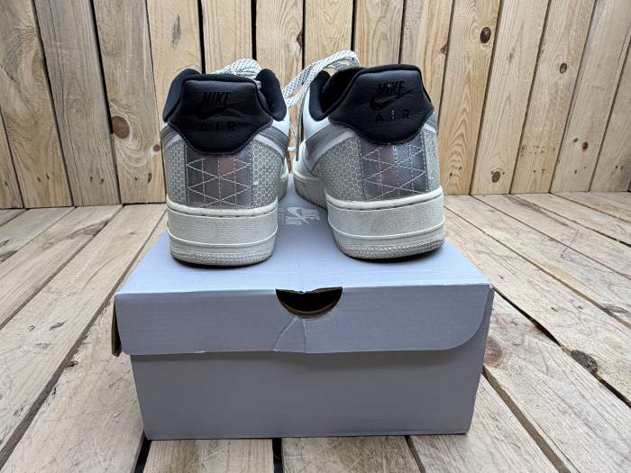 AIR FORCE 1 BLACK/WHITE 45 - QrBox.es
