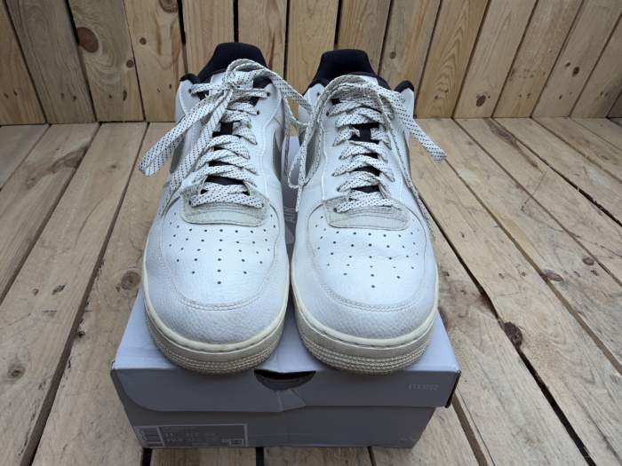 AIR FORCE 1 BLACK/WHITE 45 - QrBox.es