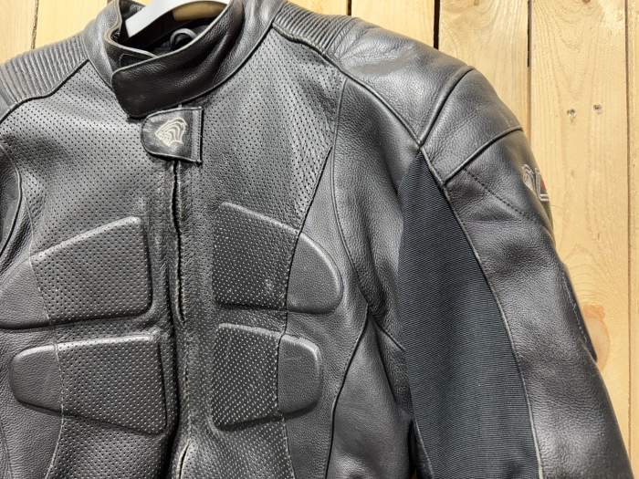 CHAQUETA 2XL MOTO KENROD CUERO