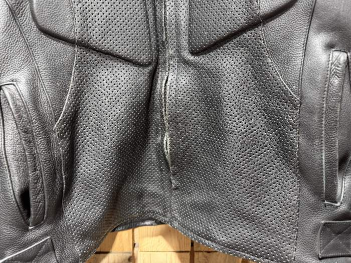 CHAQUETA 2XL MOTO KENROD CUERO