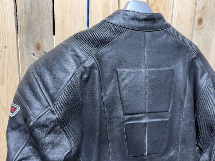 CHAQUETA 2XL MOTO KENROD CUERO
