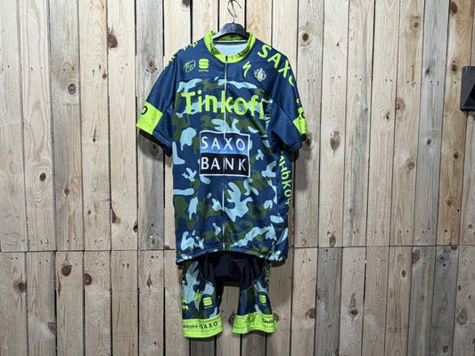 CONJUNTO CICLISMO TINKOFF 3XL