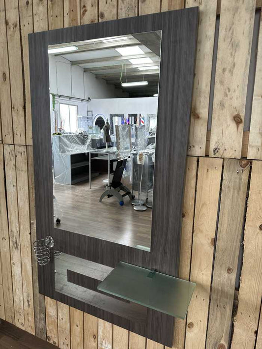 ESPEJO TOCADOR CON PORTASECADOR REF.59 - QrBox.es