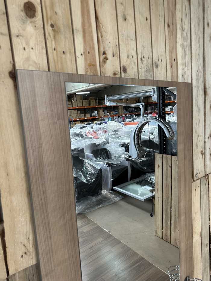 ESPEJO TOCADOR CON PORTASECADOR REF.61