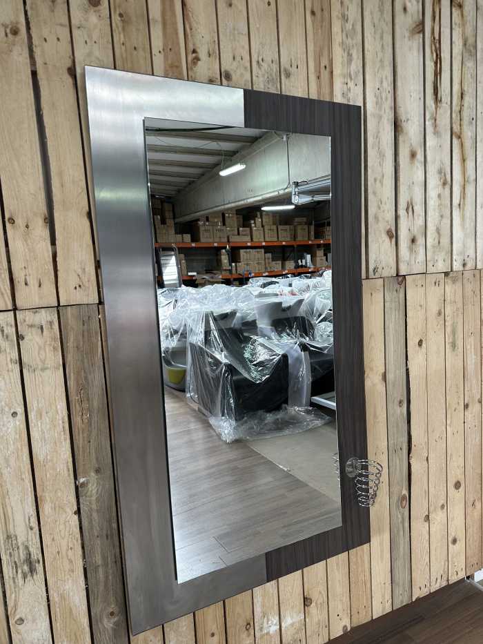 ESPEJO TOCADOR CON PORTASECADOR REF.62