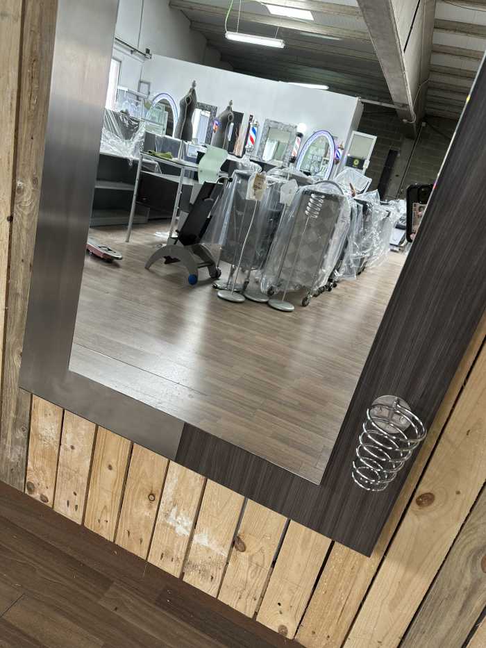 ESPEJO TOCADOR CON PORTASECADOR REF.62