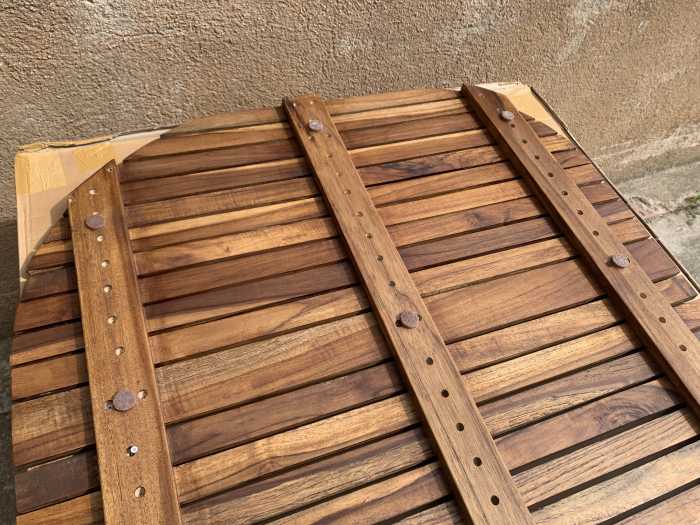 TARIMA DE MADERA 75X75 - QrBox.es