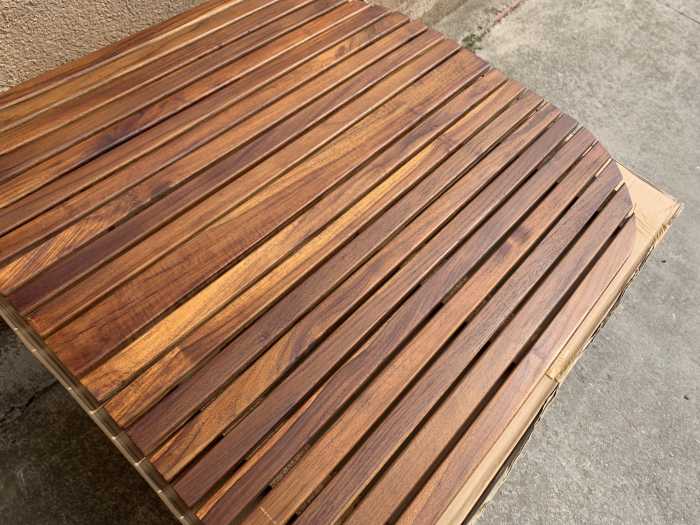 TARIMA DE MADERA 75X75 - QrBox.es