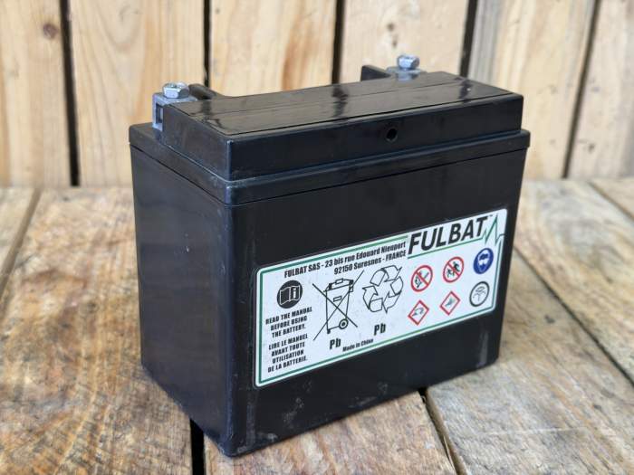 BATERIA FULBAT FTX12-BS 10.5Ah 180A