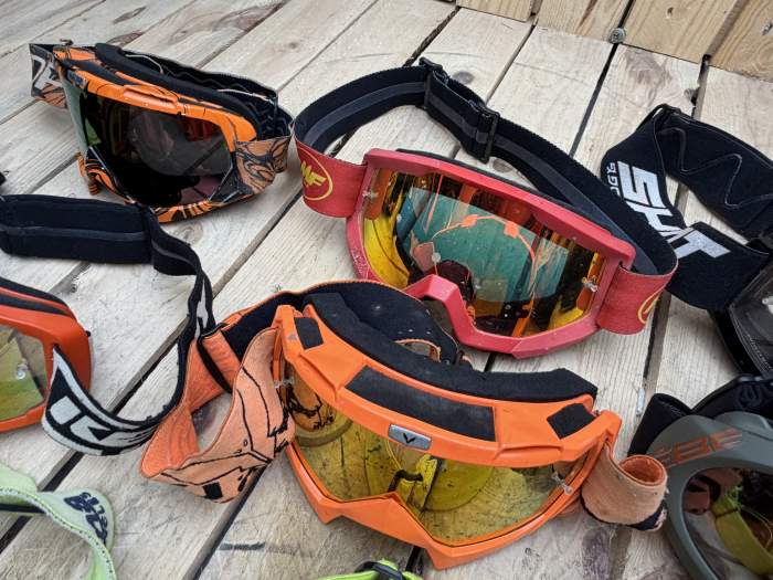 LOTE 9 GAFAS DE ENDURO
