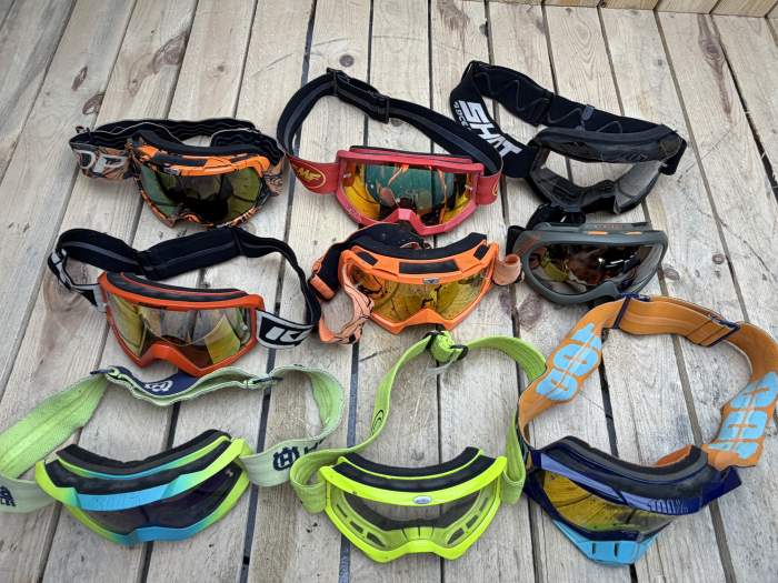 LOTE 9 GAFAS DE ENDURO