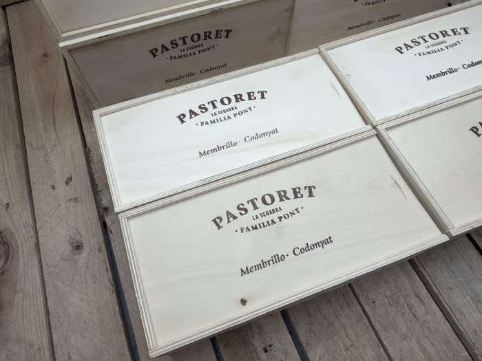 LOTE 9 CAJAS MEMBRILLO PASTORET