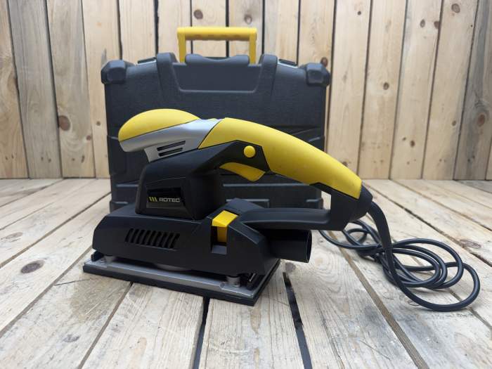 LIJADORA VIBRATORIA ROTEC 330W